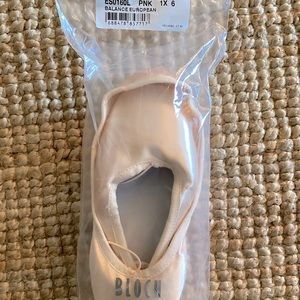 Bloch Balance Euro Pointe Shoes BRAND NEW 6 1X